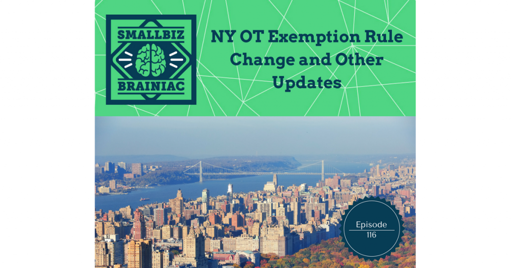 Had the U.S. Department of Labor’s rule change, increasing the federal minimum, not been stayed on November 22, 2016 by a Federal judge in Texas, the New York increase wouldn’t have mattered, at least not for calendar year 2017.