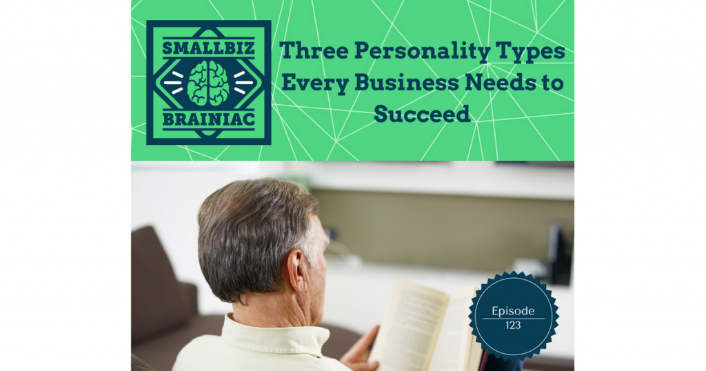 personality types identified by The E-Myth Revisited by Michael Gerber.