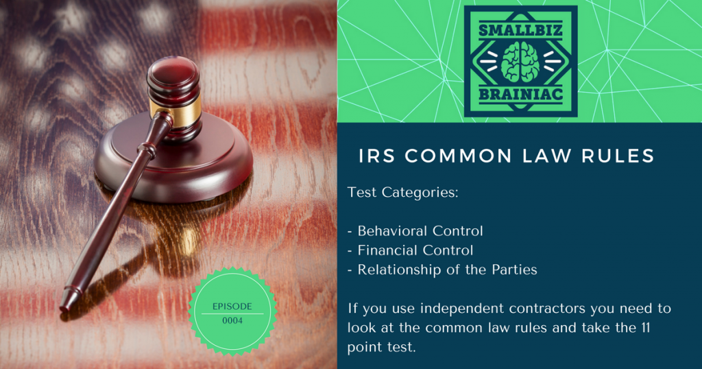 If you have the right to control or direct only the results of the work and not how it will be done, or what will be done, then you have an independent contractor relationship. But, how do you make this determination?